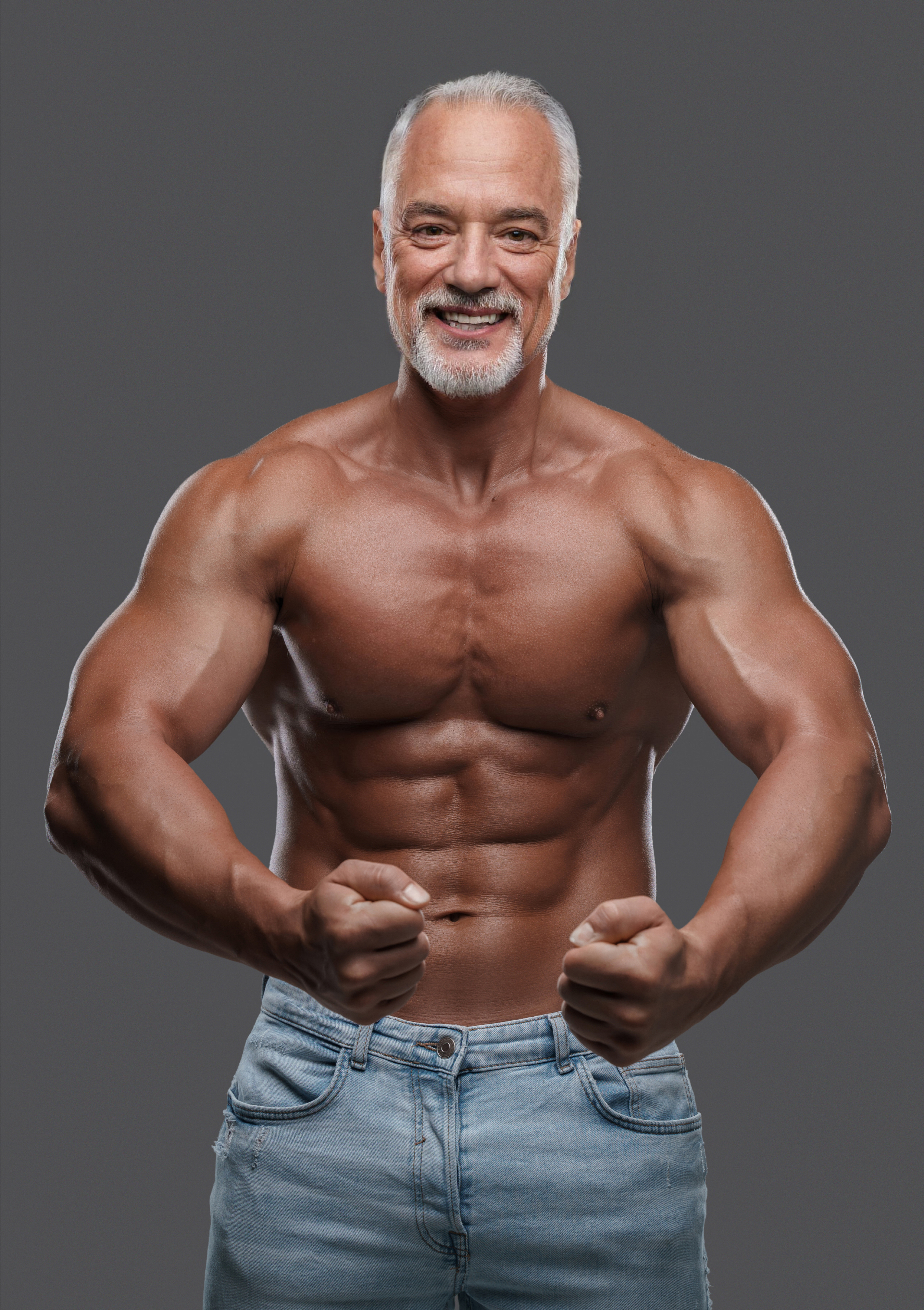 Confident mature man
